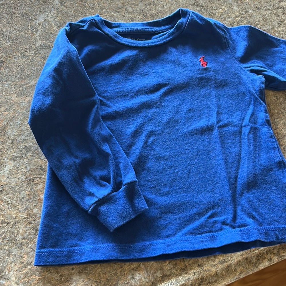 Ralph Lauren cotton long sleeve T-shirt 24 months